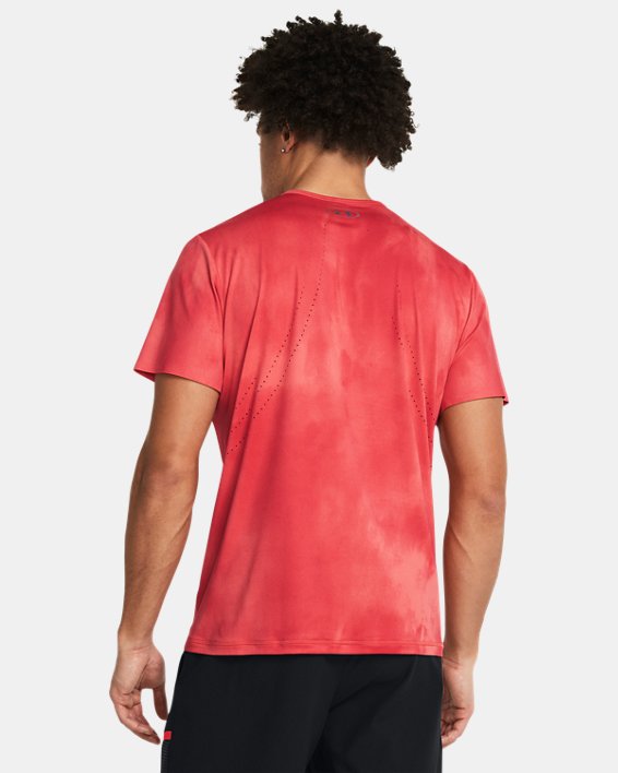 Men's UA Vanish Elite Vent Printed Short Sleeve, Red, pdpMainDesktop image number 1